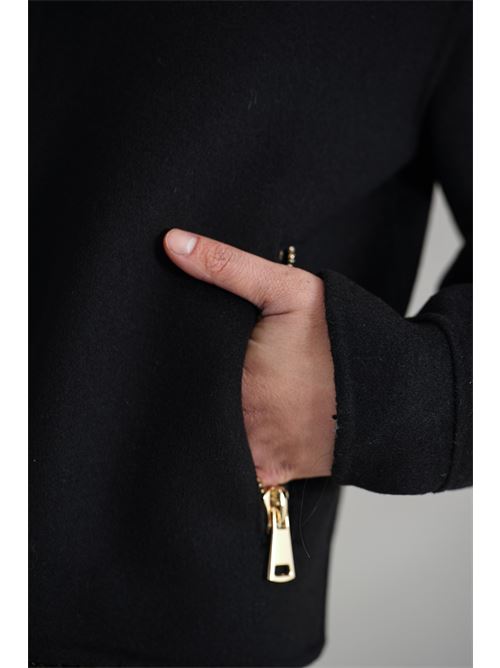 Bomber in misto lana Simona Corsellini | A25CPGBV1001NERO